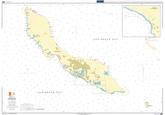British Admiralty Nautical Chart 782: Curaçao